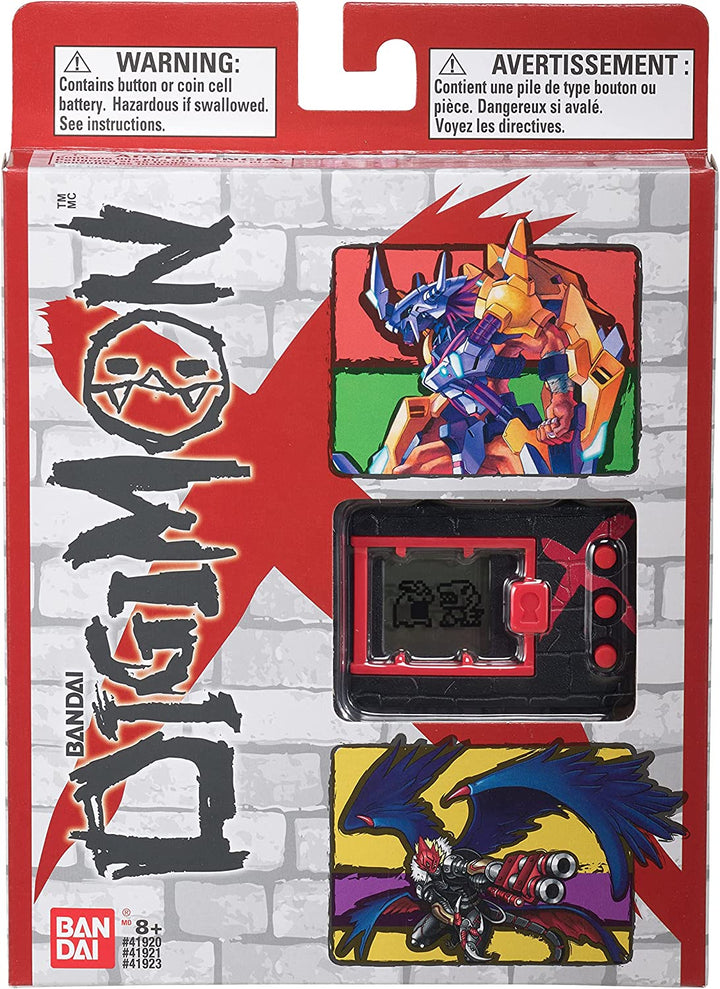 BANDAI 41921NP DigimonX (Black & Red) -Virtual Monster Pet by Tamagotchi