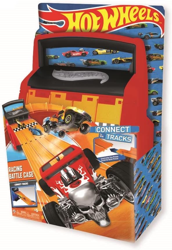 Hot Wheels 4 Track Racing Battle Case