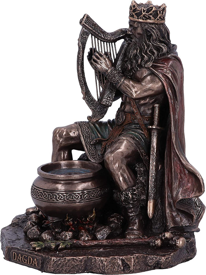 Nemesis Now Bronze Dagda King of Tuatha De Danann, Bronze, 18.5cm