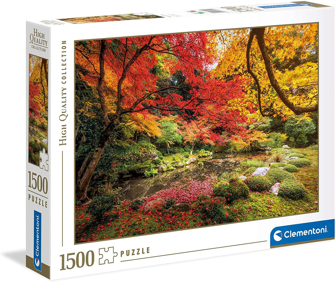 Clementoni Collection 31820, Autumn Park Puzzle for Children and Adults, 1500 pieces, Ages 10 Years Plus multi coloured