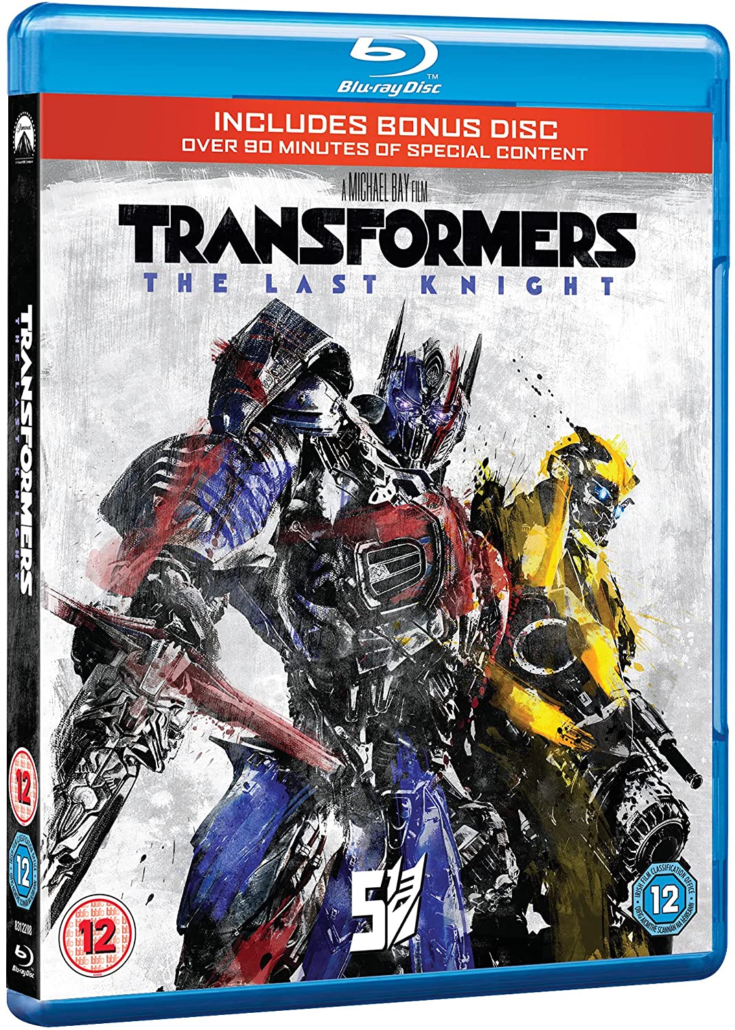 Transformers: The Last Knight (BD+ Bonus disc BD) [Blu-ray] [2017] [Region Free]