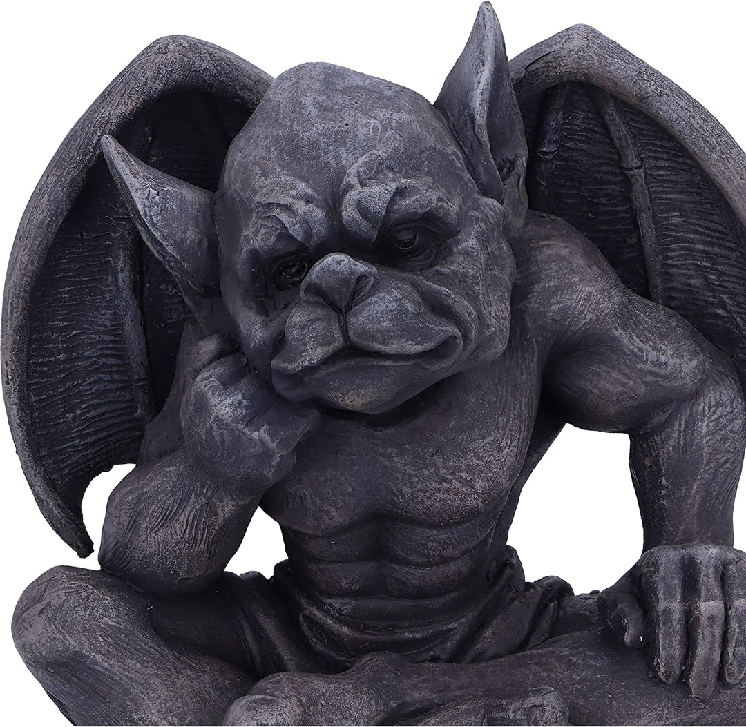 Nemesis Now Laverne Dark Black Grotesque Gargoyle Figurine, 13cm