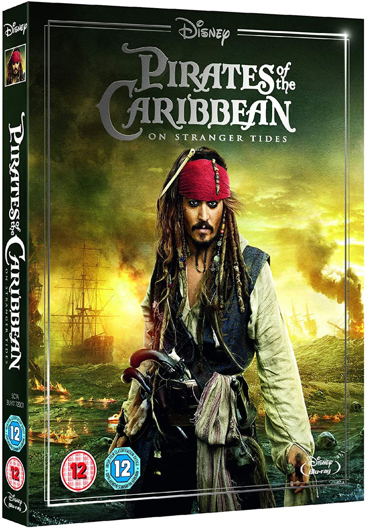 Pirates of the Caribbean: On Stranger Tides [Blu-ray] [2017] [Region Free]