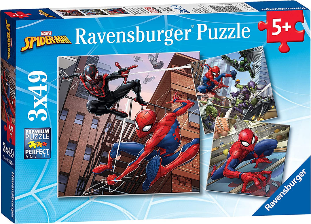 Ravensburger 08025 Spider-Man 3x 49pc