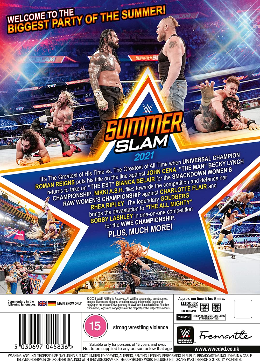 WWE: SummerSlam 2021 [DVD]