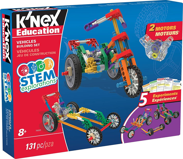 K’nex Education Stem Explorations Vehicles Building Set for Ages 8 and Up Engine - Yachew