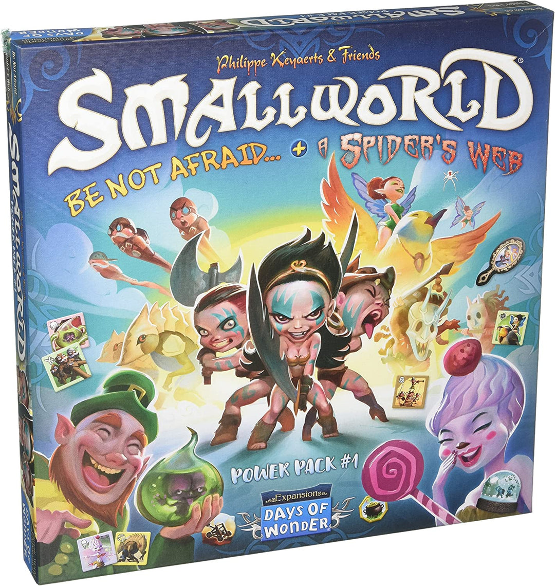 Tage des Wunders | Small World Race Collection: Hab keine Angst und ein Spinnennetz | Brettspiel