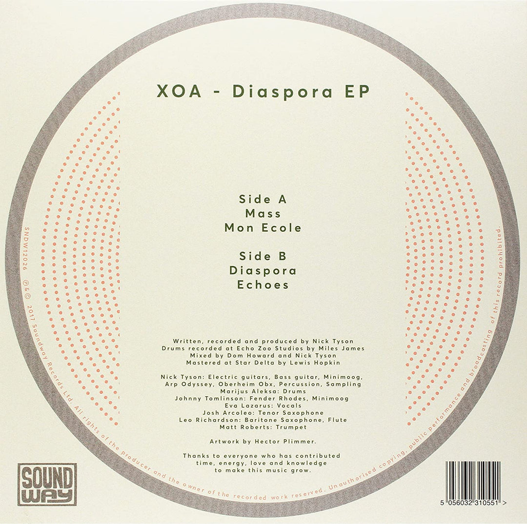 XOA - Diaspora EP [Vinyl]