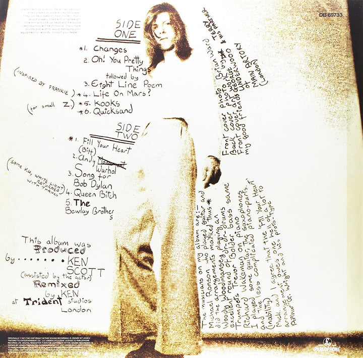 Hunky Dory 2015 [VINYL]