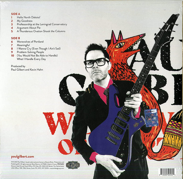 Paul Gilbert - Werewolves of Portland [Vinyl]