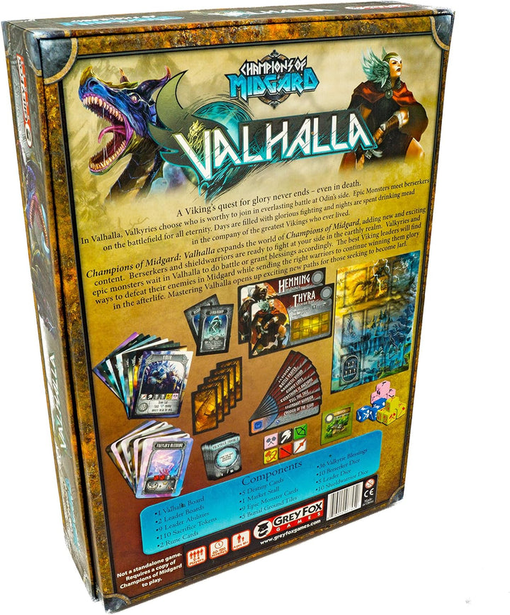 Champions of Midgard: Valhalla Expansion Board Game