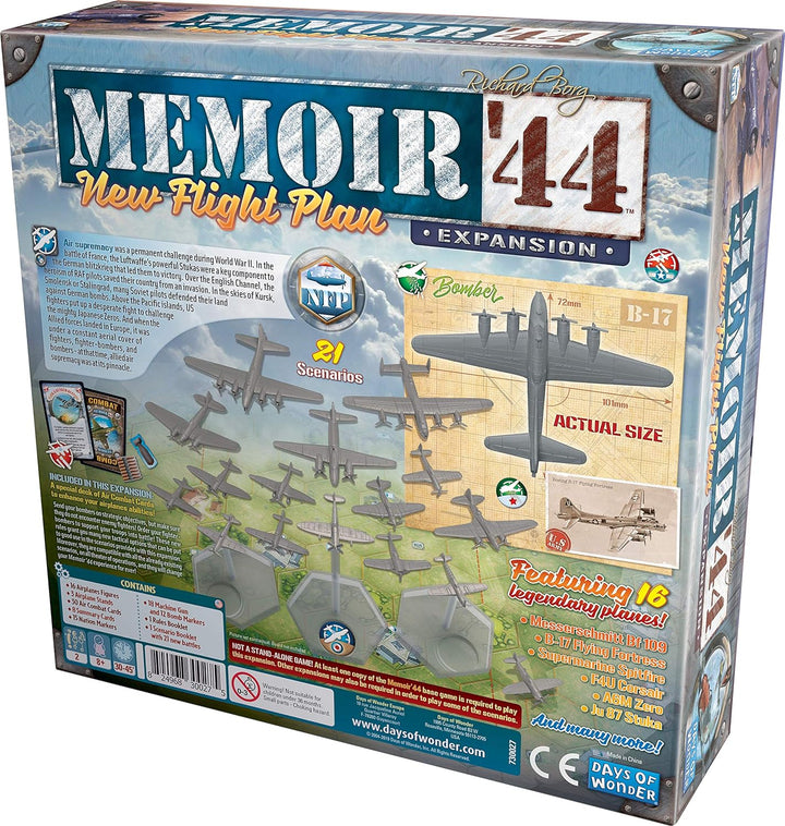 Days of Wonder – Memoir '44: Erweiterung – Neuer Flugplan – Brettspiel