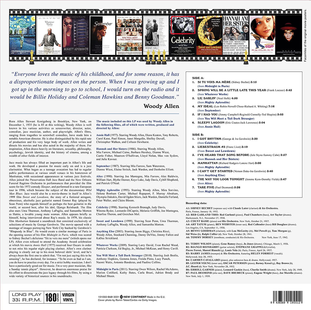 Swing In The Films Of Woody Allen [VINYL]