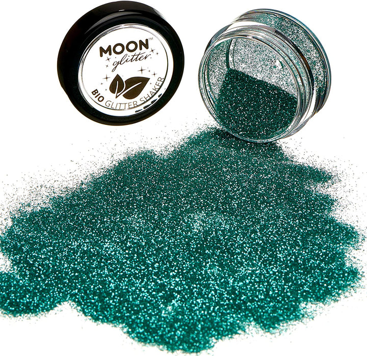 Moon Glitter Bio Glitter Shakers - Turquoise - 5g