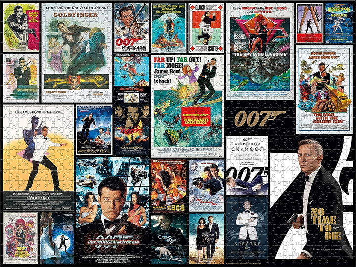 James Bond Puzzle Actor Debut 1000 Piece Jigsaw Puzzle Game