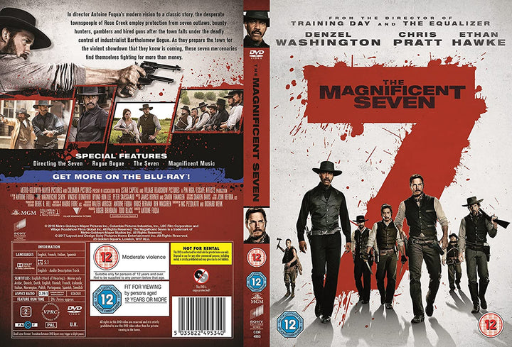 The Magnificent Seven [DVD] [2016]