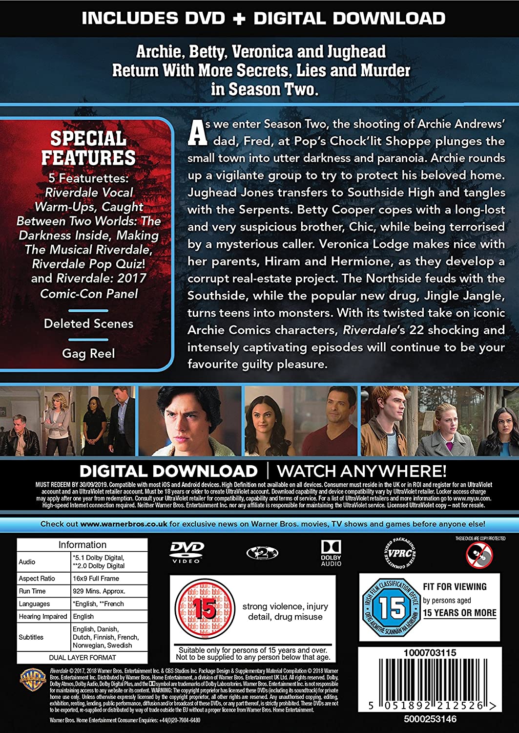 Riverdale: Season 2 - Drama [DVD]