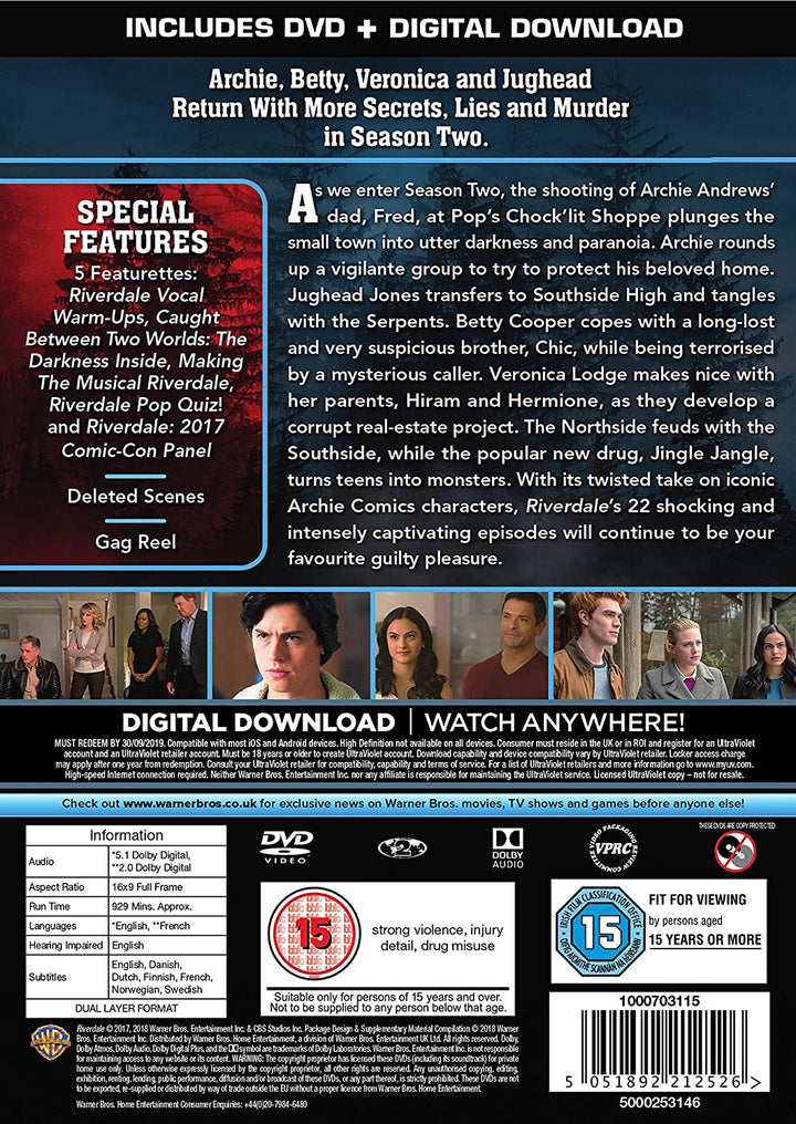Riverdale: Season 2 - Drama [DVD]