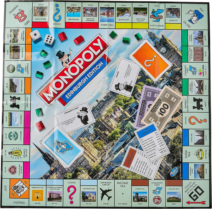 Edinburgh Monopoly 1000 Piece Jigsaw Puzzle Game