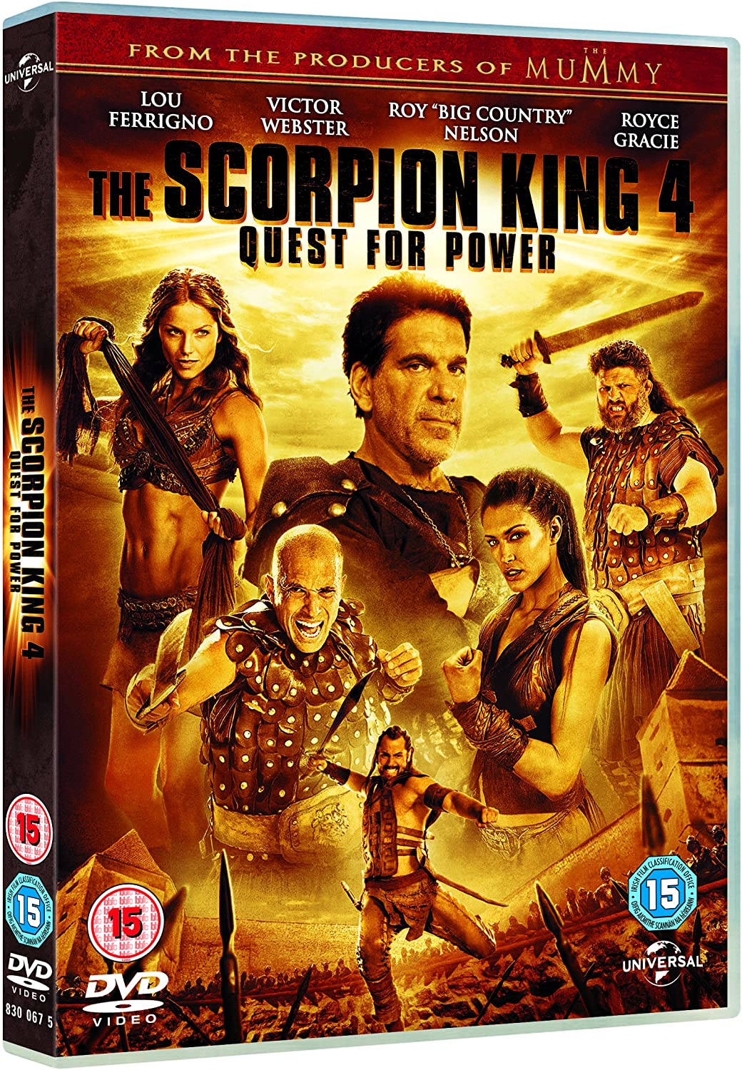 The Scorpion King 4: Quest for Power [2015] [DVD]