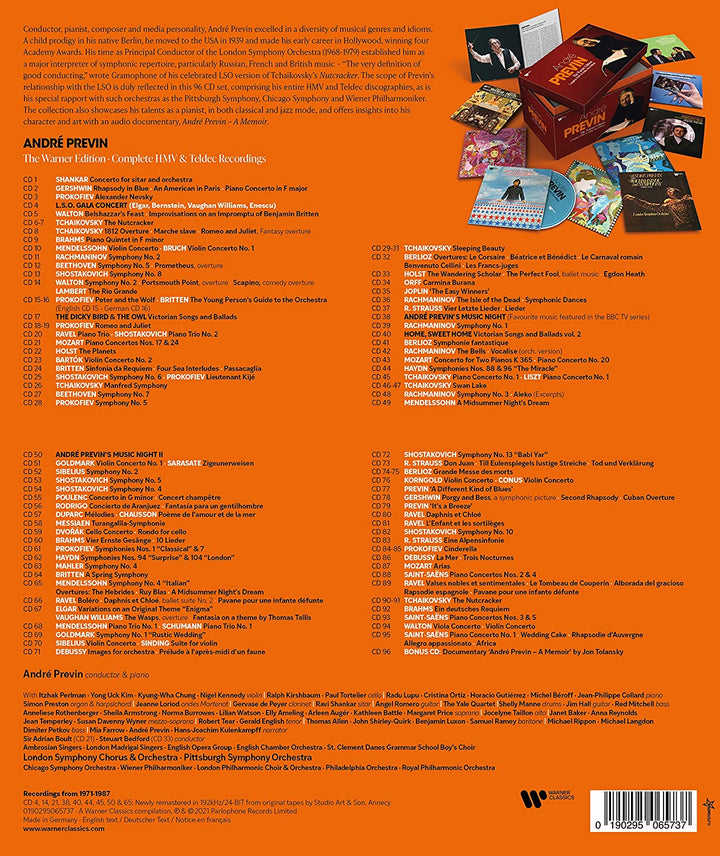 Andre Previn - Andre Previn: The Complete HMV Recordings [Audio CD]