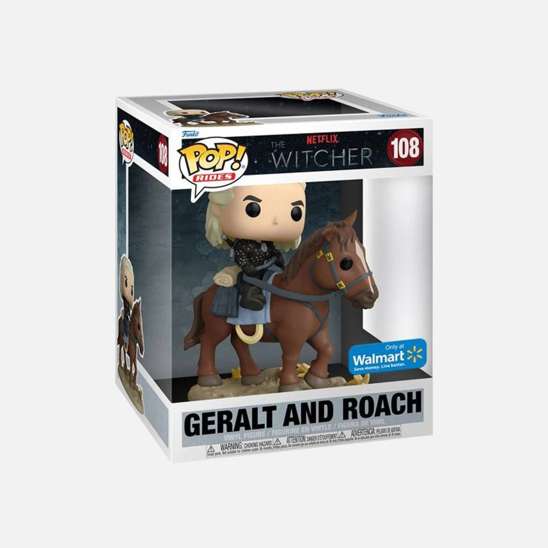 Netflix The Witcher Geralt & Roach Exclusive Funko 58902 Pop! Vinyl #108