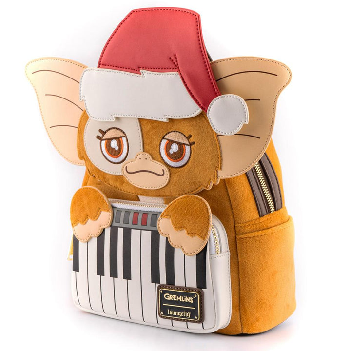 Loungefly Gremlins Gizmo Holiday Cosplay w/ Detachable Hat Mini Backpack