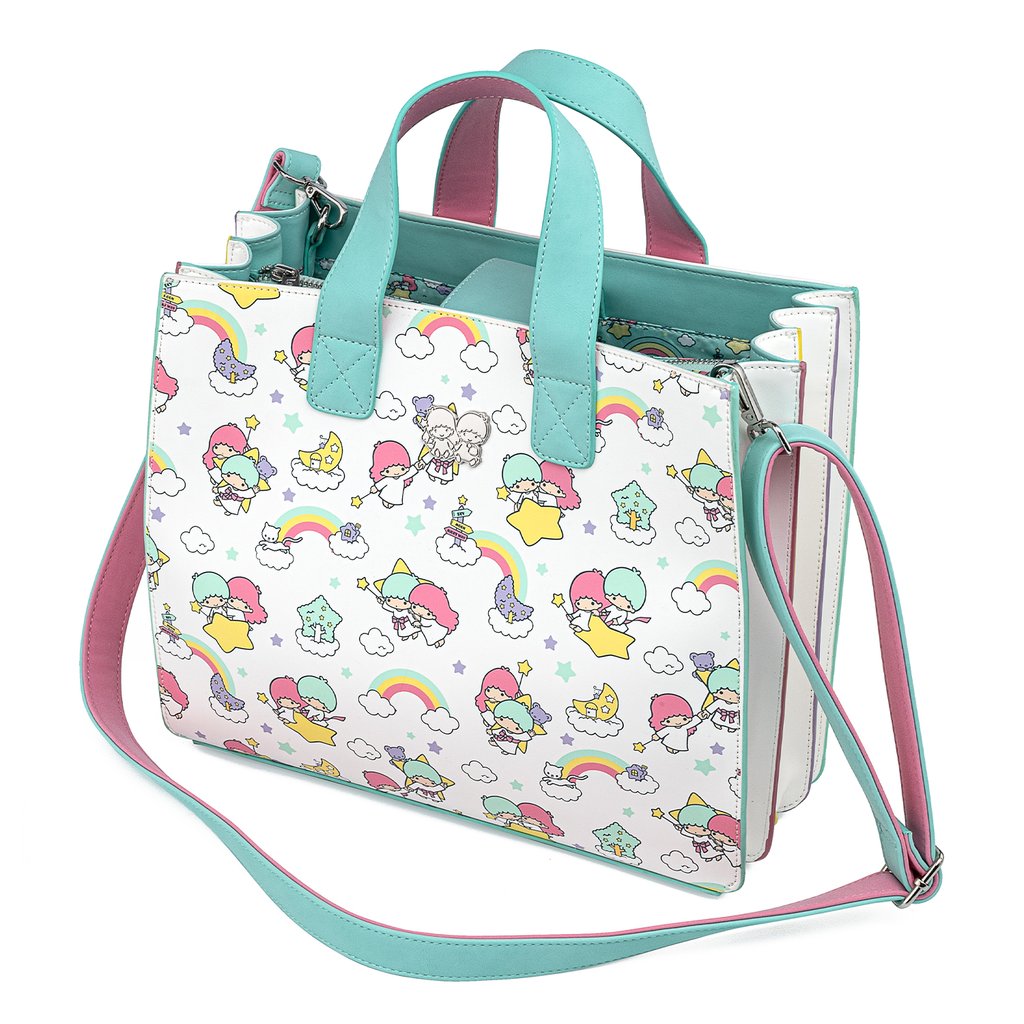 Loungefly Sanrio Twin Stars Rainbow Handbag