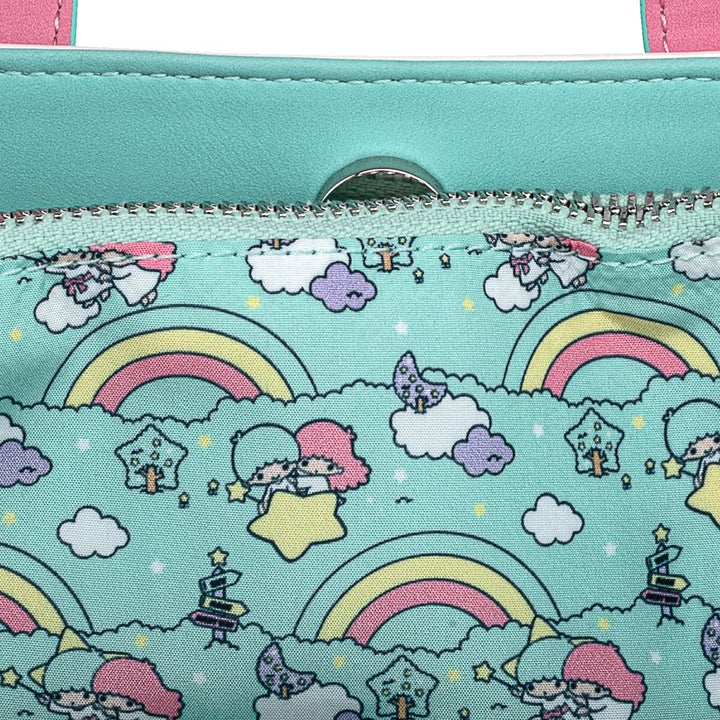 Loungefly Sanrio Twin Stars Rainbow Handbag