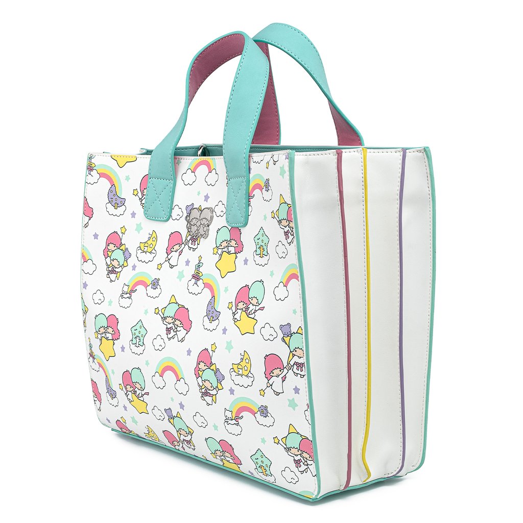 Loungefly Sanrio Twin Stars Rainbow Handbag