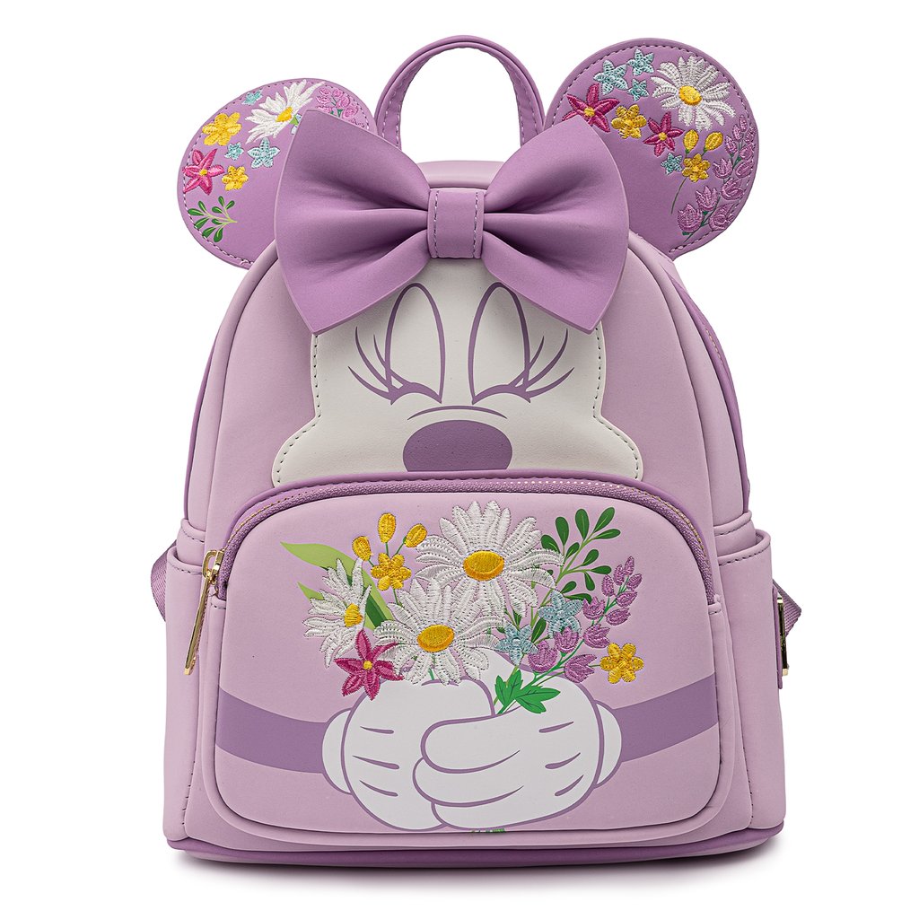 Loungefly Disney Minnie Mouse Flower Mini Backpack