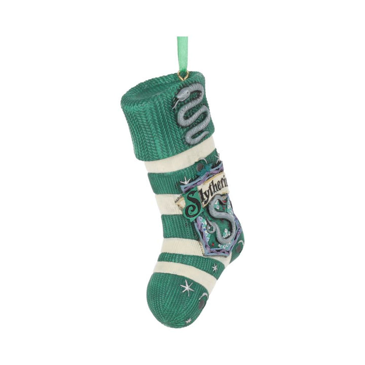 Nemesis Now Officially Licensed Harry Potter Slytherin Stocking Hanging Ornament