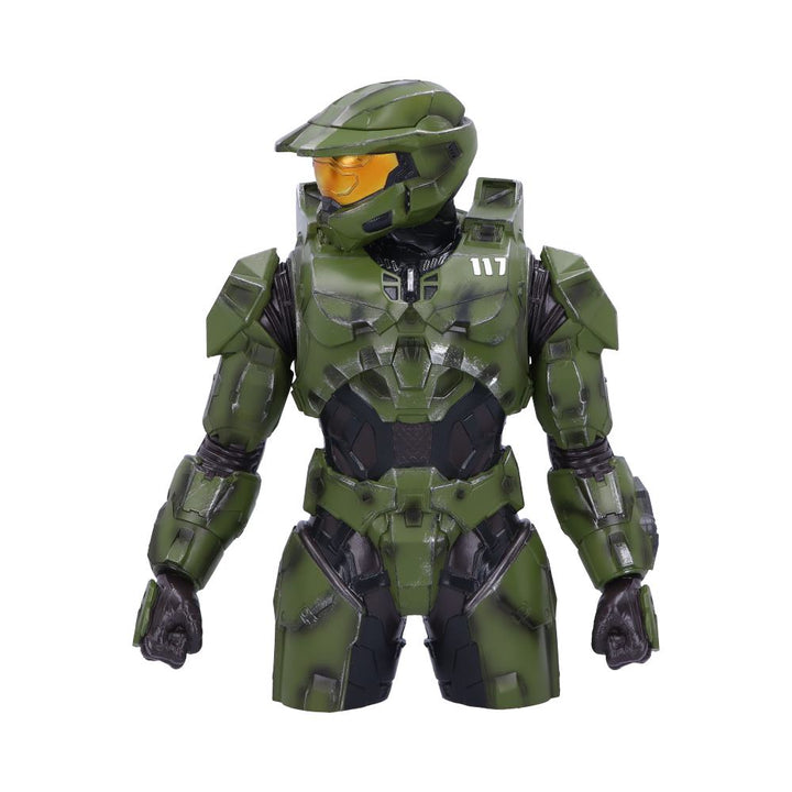 Nemesis Now Halo Master Chief Bust Box 30cm, Green