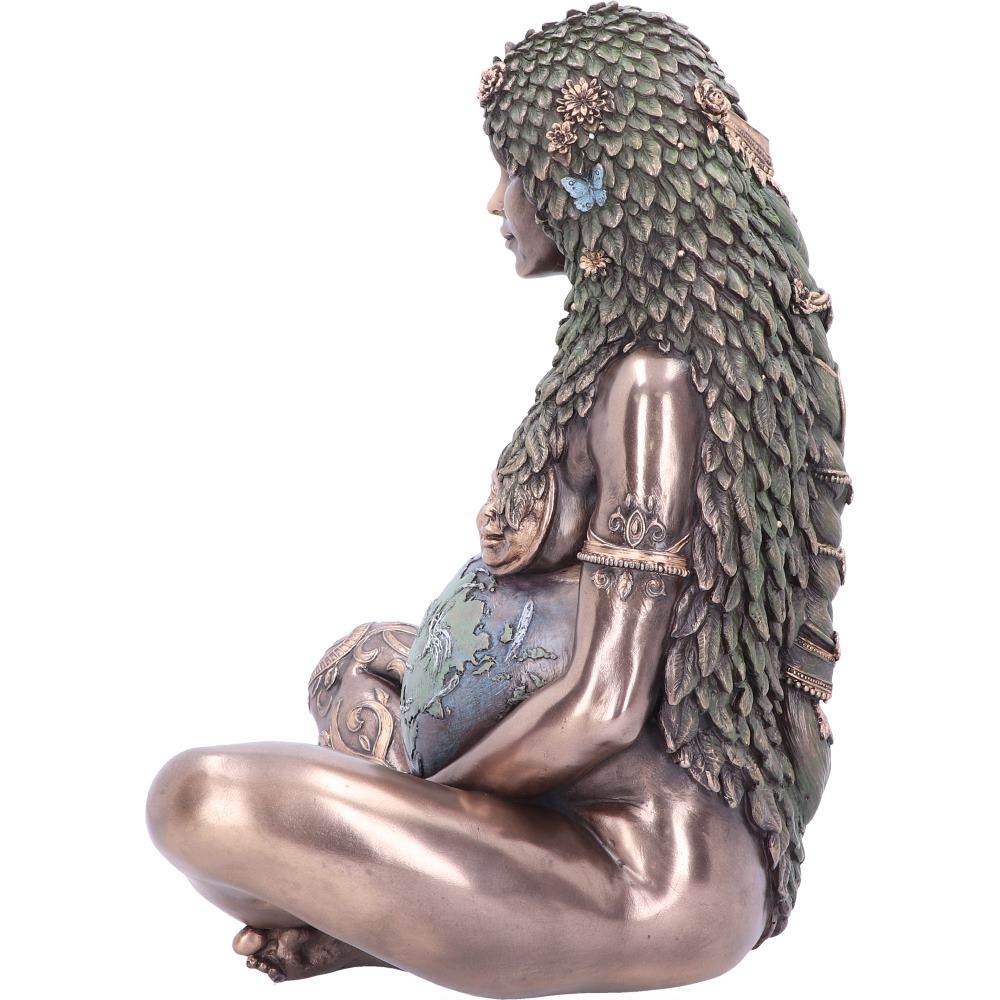 Nemesis Now Ethereal Mother Earth Gaia Art Statue Figurine, Polyresin, Bronze, 30cm