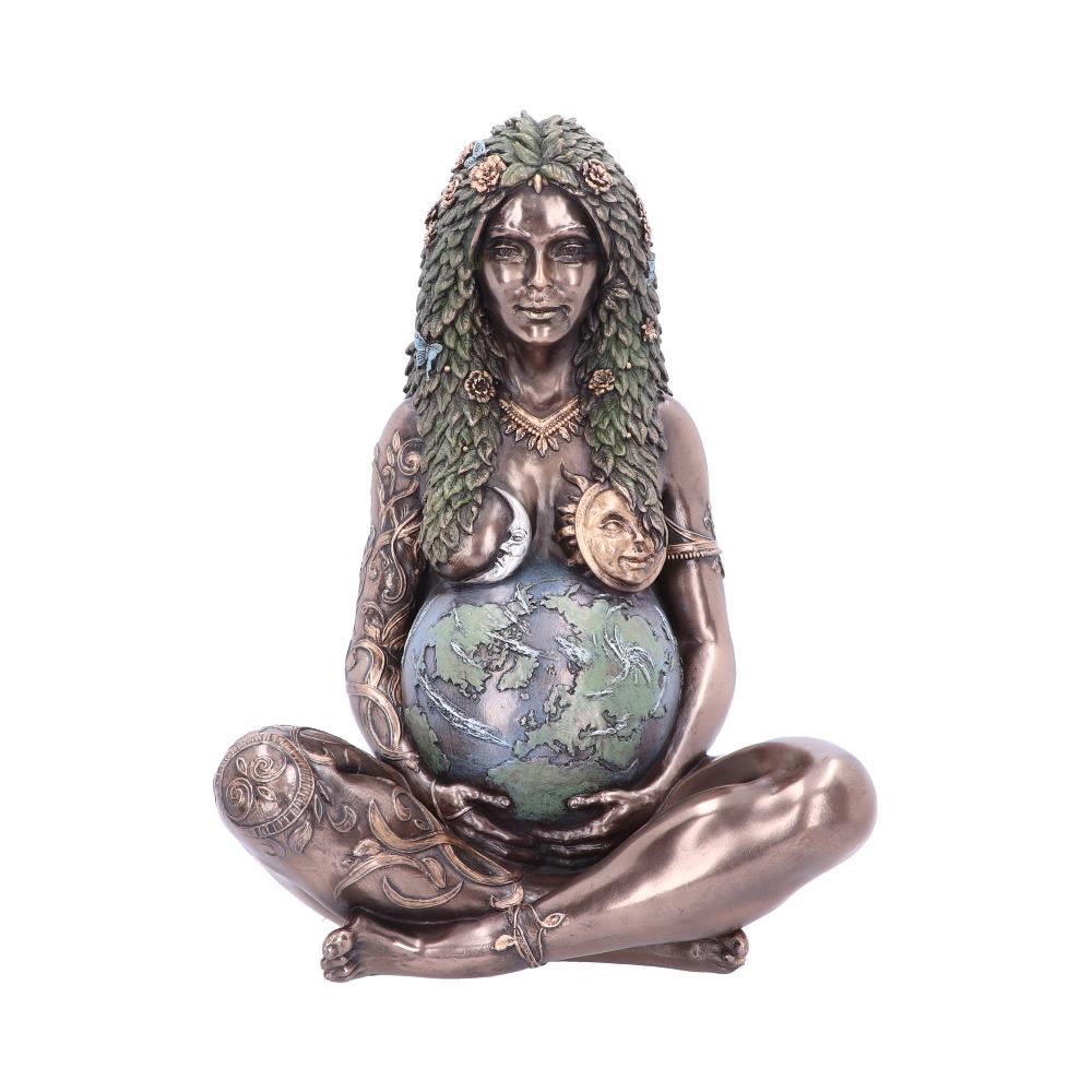 Nemesis Now Ethereal Mother Earth Gaia Art Statue Figurine, Polyresin, Bronze, 30cm