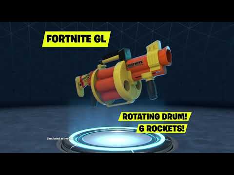 Nerf Fortnite GL Rocket Firing Blaster