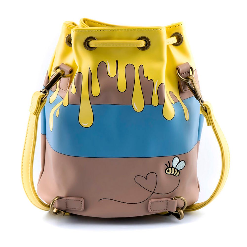 Loungefly Disney Winnie the Pooh 95th Anniversary Honeypot Convertible Bucket Backpack