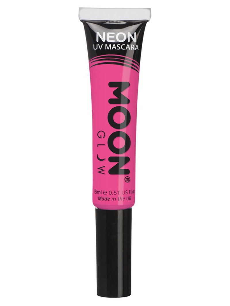 Smiffys Moon Glow Intense Neon UV Mascara - Intense Pink - 15ml