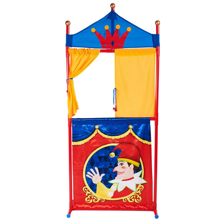 Yick Wah 7309/5 Hand Puppet Theatre Playset 4 Aladdin Puppets Stage