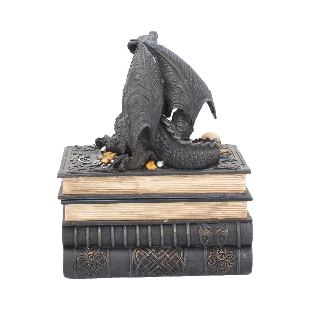 Nemesis Now Secrets Of The Dragon Box 19cm Black, Resin