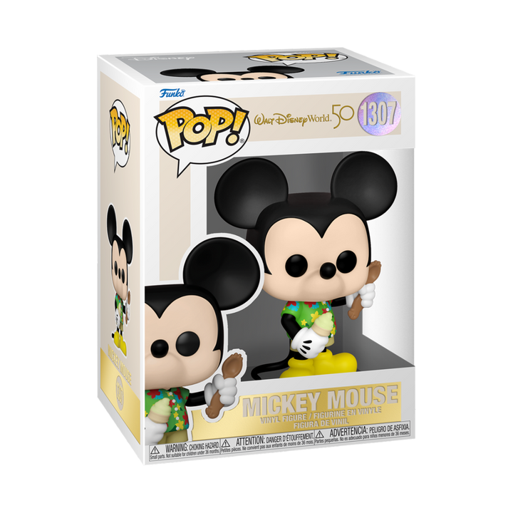 Walt Disney World 50. Jubiläum – Aloha Mickey Funko 65716 Pop! Vinyl Nr. 1307 