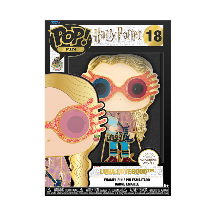 Harry Potter Luna Lovegood Funko 41562 Pop! Pin #18