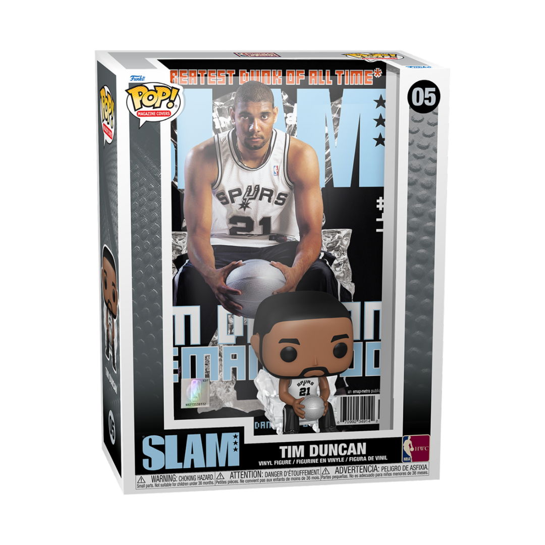 POP NBA Cover: SLAM - Tim Duncan Funko 61462 Pop! Vinyl #05