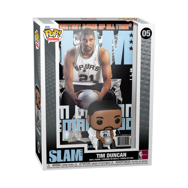 POP NBA Cover: SLAM - Tim Duncan Funko 61462 Pop! Vinyl #05
