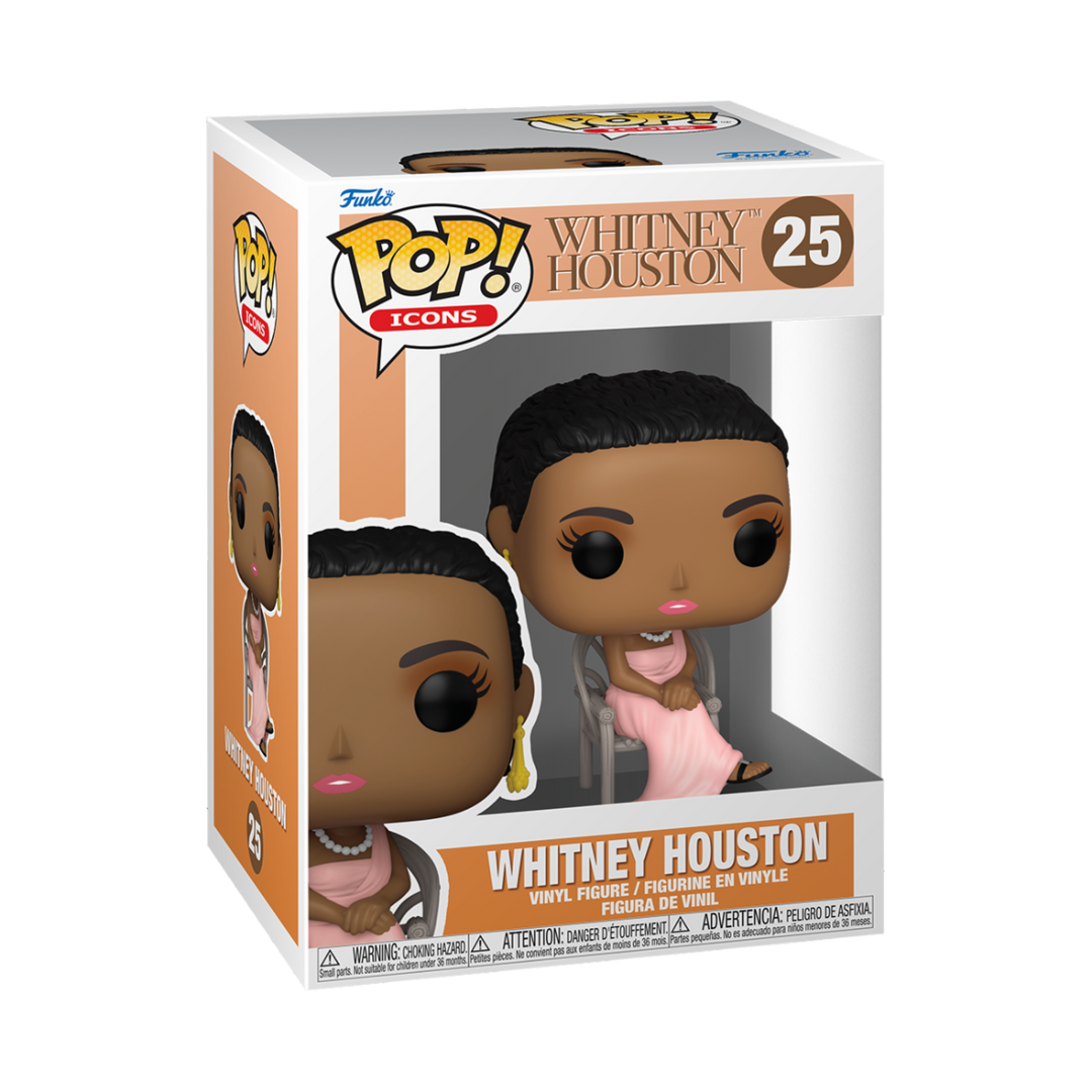 POP Icons: Whitney Houston - Debut Funko 61427 Pop! Vinyl #25